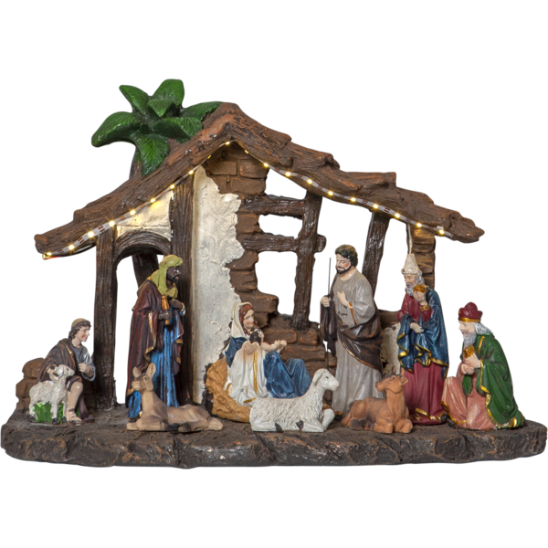 Juledekorasjon Nativity - Lys