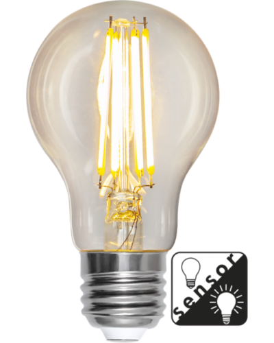 Normalpære klar 7w sensor