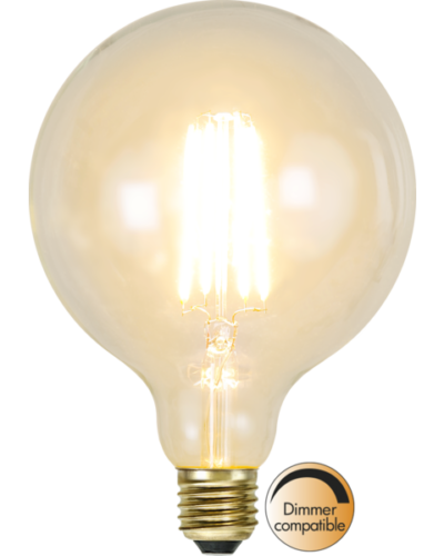 Dekorpære Globe 125mm 3,6w dim.