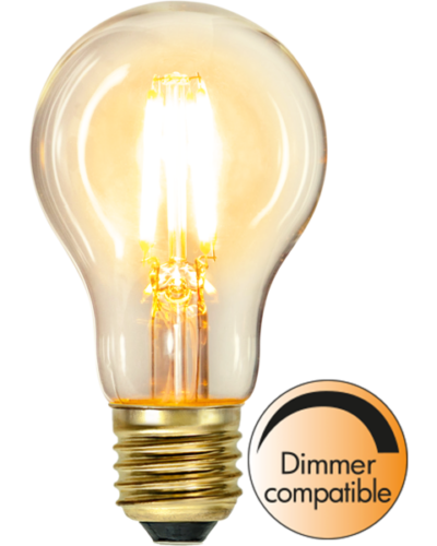Normalpære Soft Glow 7,5w dim