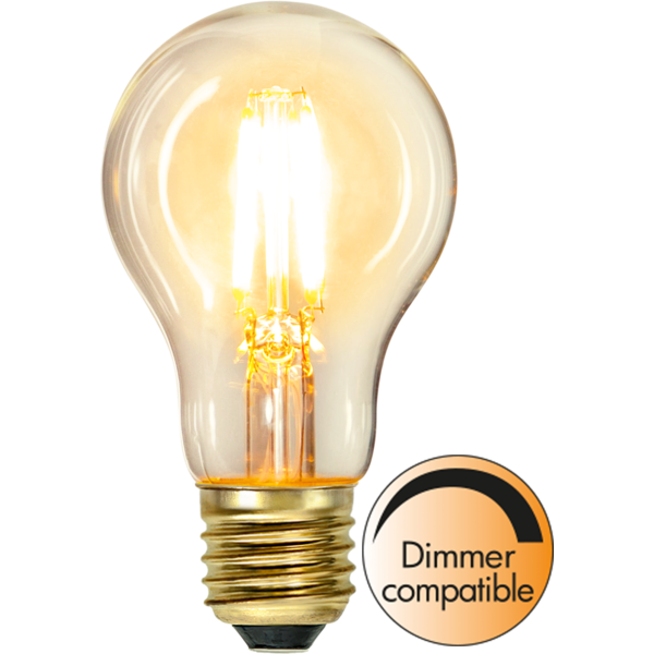 Normalpære Soft Glow 4w dim