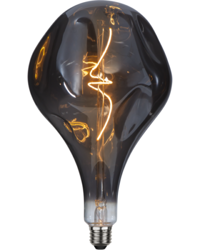 Dekorpære Fancy filament sotet 4w dim.