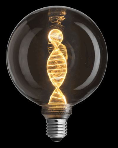 Dekorpære DNA 3-step 125mm.