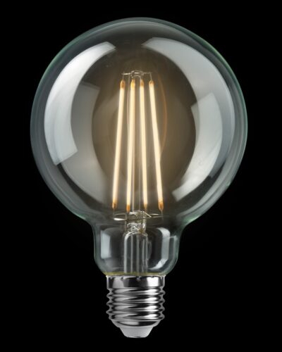 Dekorpære Globe G100 7w 3-steg.